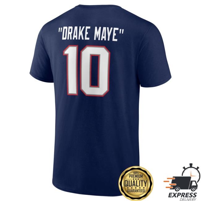 Drake Maye Super Bowl Bound New England Patriots Red T-Shirt New England Patriots NFL Football NFL Drake Maye Nickname Tee