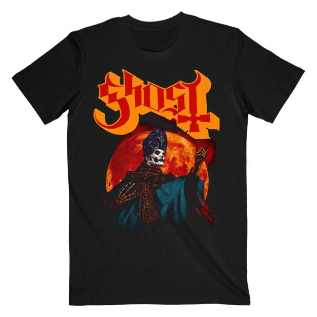 Official Ghost Band Rock Merch Store Shop Ghostband Hunter's Moon T-Shirts