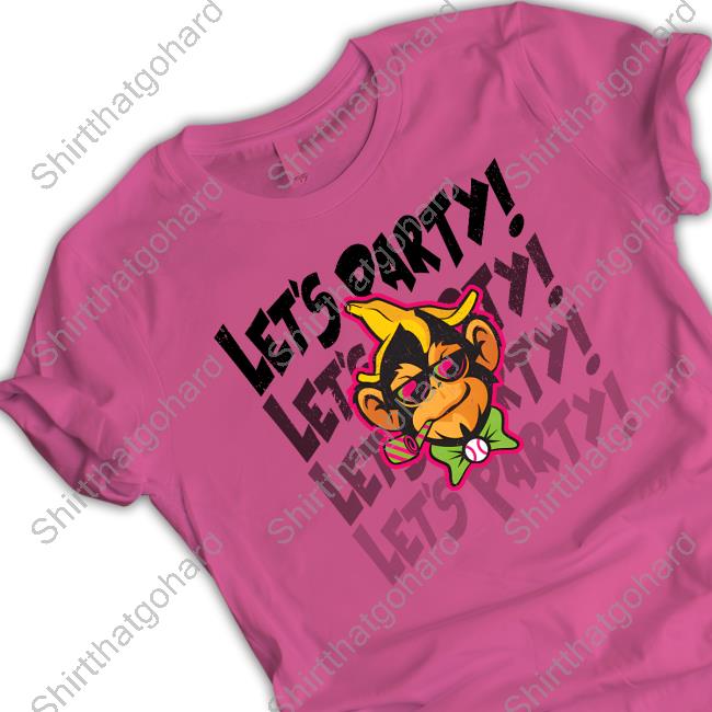 Official Party Animals Let's Party Shirt