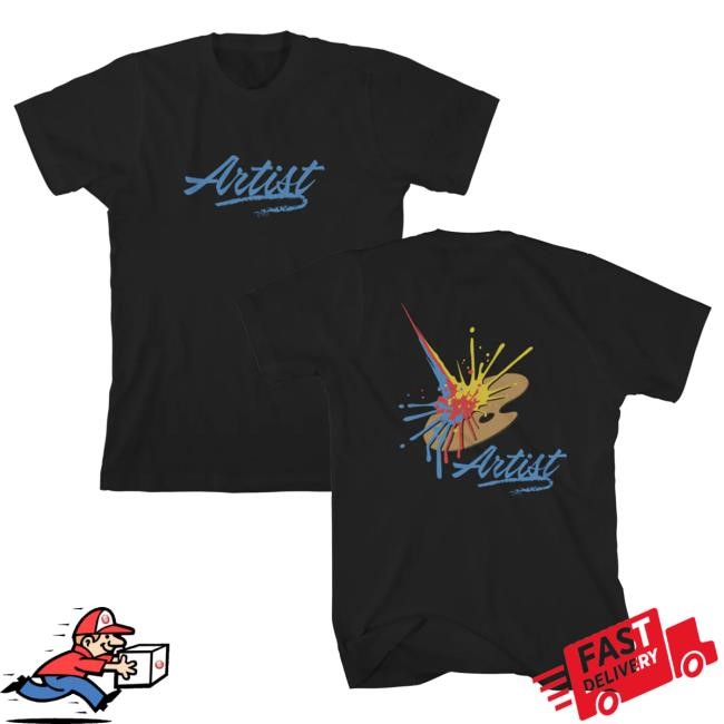 Artist Palette Black Shirt