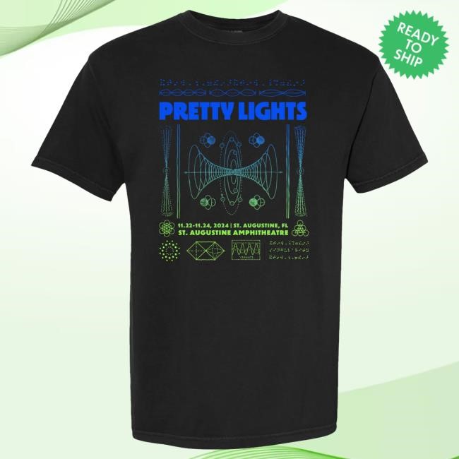 Official Pretty Lights Merch Store Lucid Livestream @ St Augustine Amphitheatre Attractive Shirt
