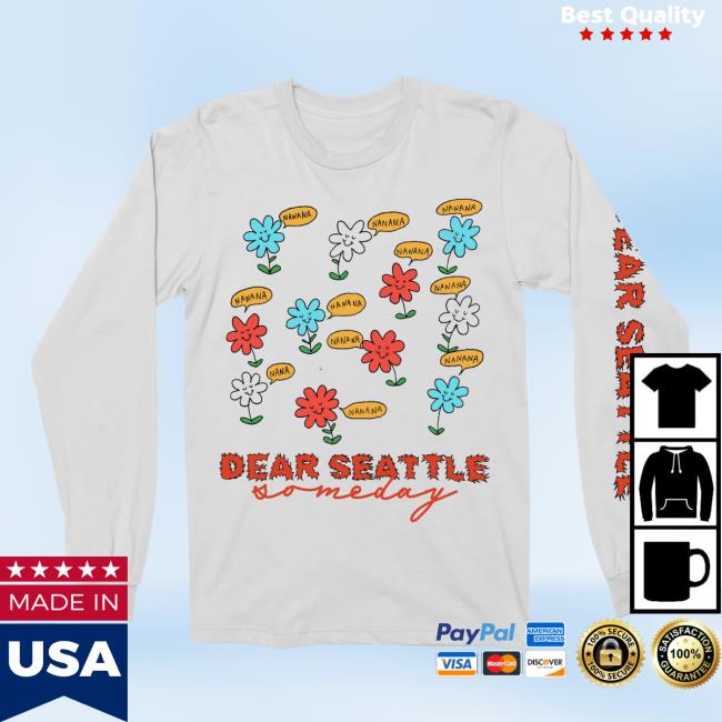 Domestic La La Merch Dear Seattle Flowers Crewneck
