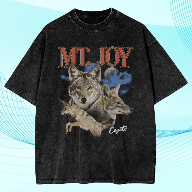 Official Mt Joy Merch Coyote T Shirt