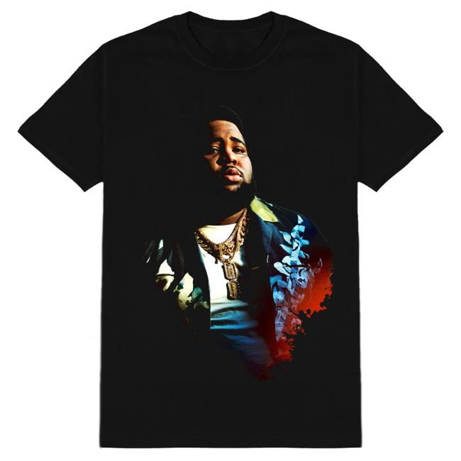 Face Tour S/S Tee Black Official Rod Wave