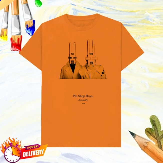 Annually 2024 New Tee Pet Shop Boys