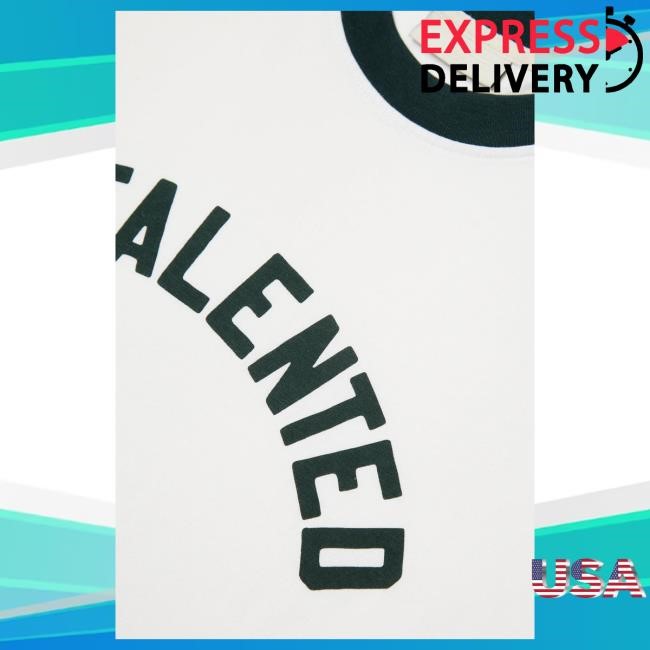 Untalented Off White Boxy T Shirt | Buy Official Pompeii Apparel