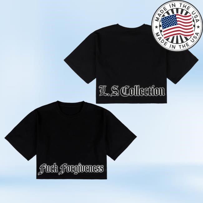 Official Leo Skepi Merch Shop Leo Skepi Fuck Forgiveness Cropped Top Shirt