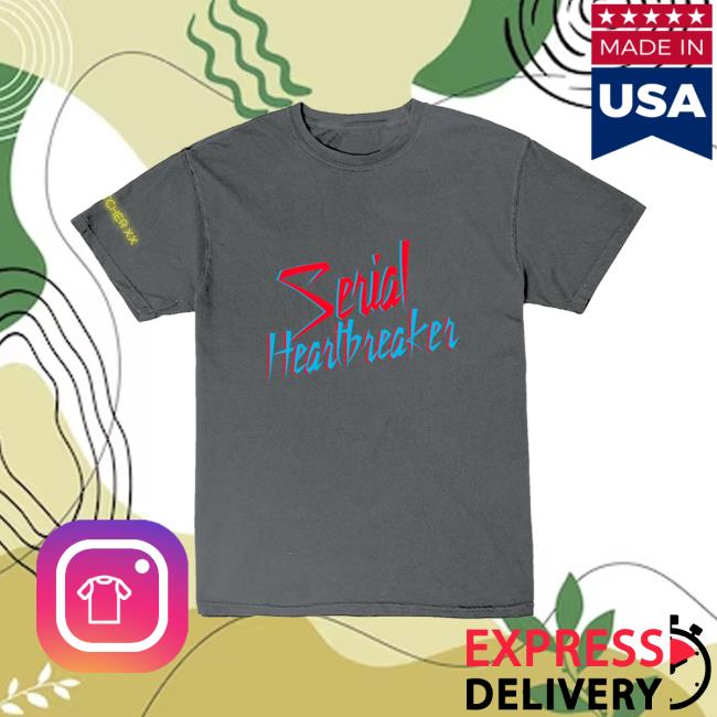 Fletcher Merch Serial Heartbreaker Tour Shirt