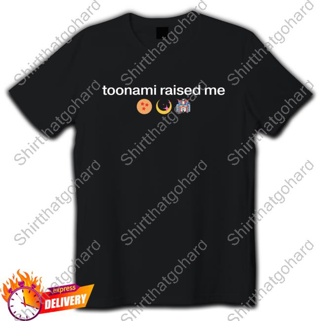 Toonami Raised Me Classic T Shirt Moonies Club Official Shop Merch