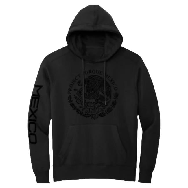 Official Project Torque Clothing Store Black Edition Mexico Crewneck Sweatshirt