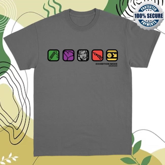Official Dead Air Store Shop Icon Grey Top Shirt