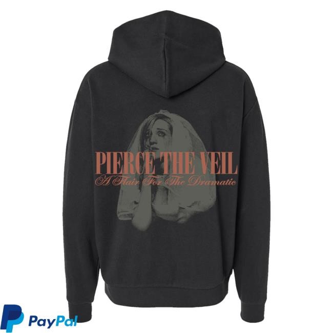 Pierce The Veil A Flair for the Dramatic Crying Bride Pullover Hoodie
