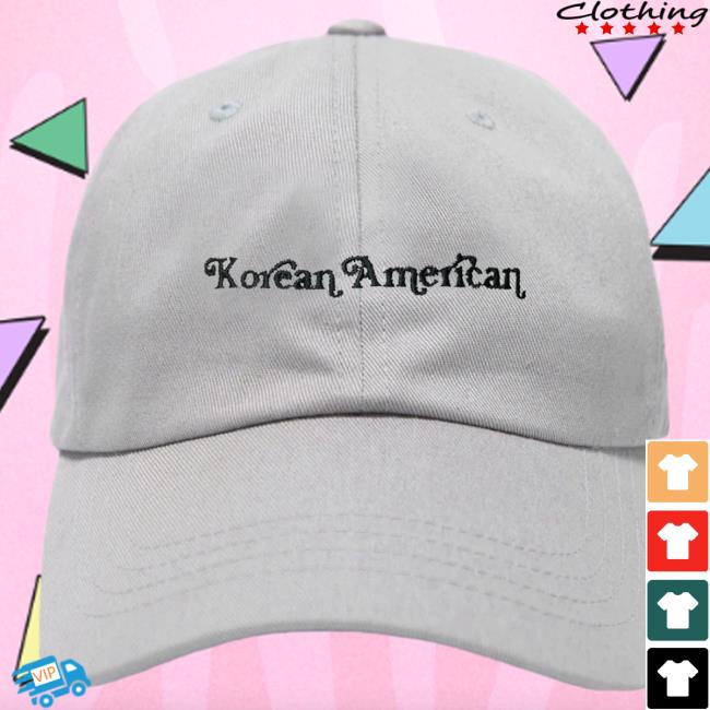 Official Kore Limited Merch Store KoreLimited Korean American Hat Cap (Grey) Kore Limited Apparel Clothing Shop