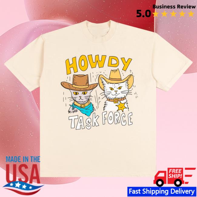 Official Billy Joel Merch Store Billy Ryan Trahan Merch Howdy Howdy Store Task Force Shirts - Tan