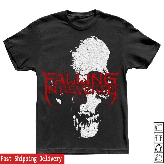 Official Falling In Reverse Merch Store Reaper Tshirt