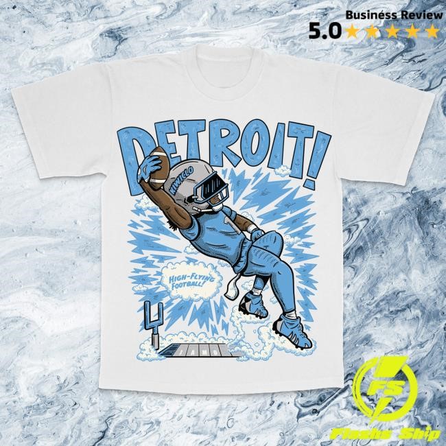 Official Kiwiclo Kids High-Flying Football T Shirt White