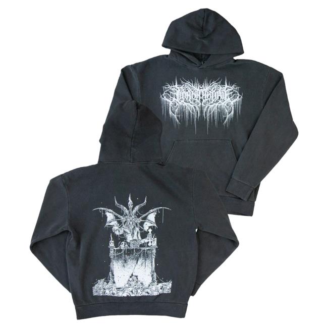 Official Lorna Shore Merch Store Lorna Shore Goat Lord Popover Sweatshirt Lorna Shore Clothing Shop LornaShore