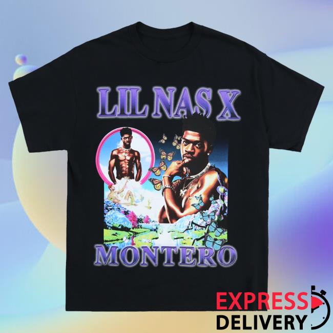 Official Lil Nas X Merch Store Lil Nas X Montero Black New Shirt Lil Nas X Apparel Clothing Shop LilNas