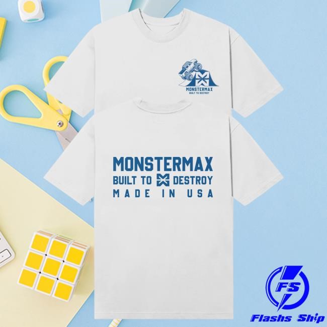 Official Monstermax Merch Store Jump Black Tshirt