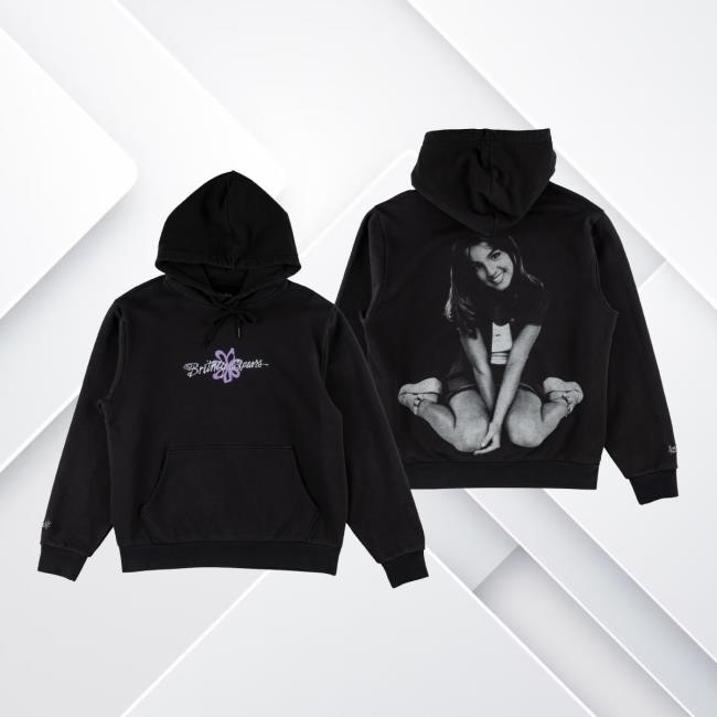 Welcome X Britney Spears Flower Hoodie Sweatshirt