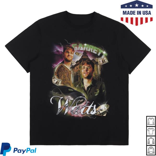 Official Garrett Watts Merch Garrett Watts Bootleg 90'S Rap Tee Shirt