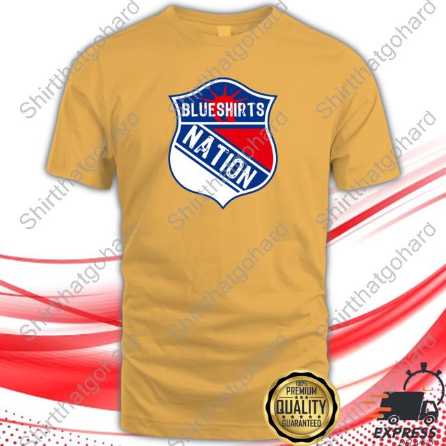 Official BlueShirtsNation Bsn Logo Shirt Nyrangerfanclub