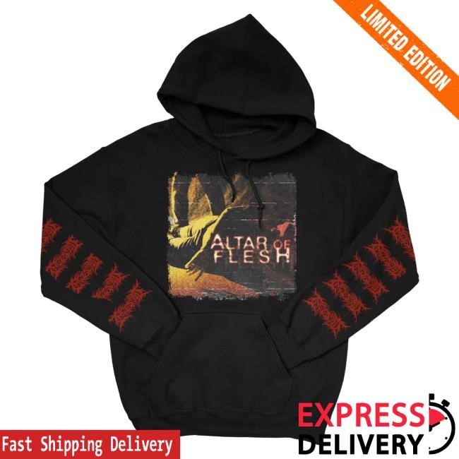 Official Indie Merch Store Shop Ingested "Altar Of Flesh" Pull Over Hoodie IndieMerchStore