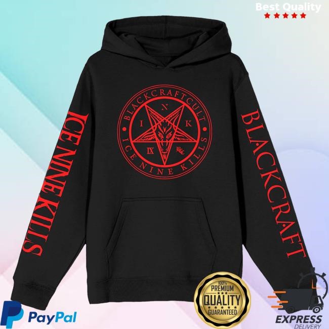 INK Pentagram Sweatshirt Hoodie Ice Nine Kills Merch