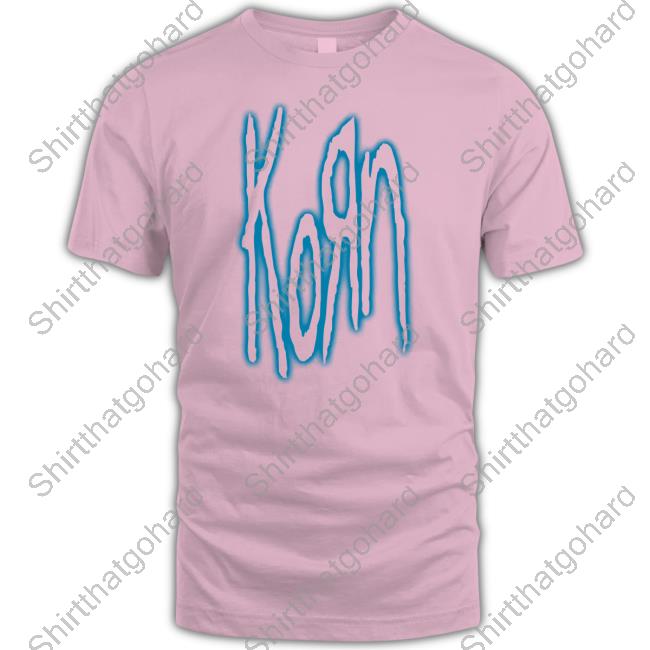 Korn Merch Glow Logo Kids Shirt