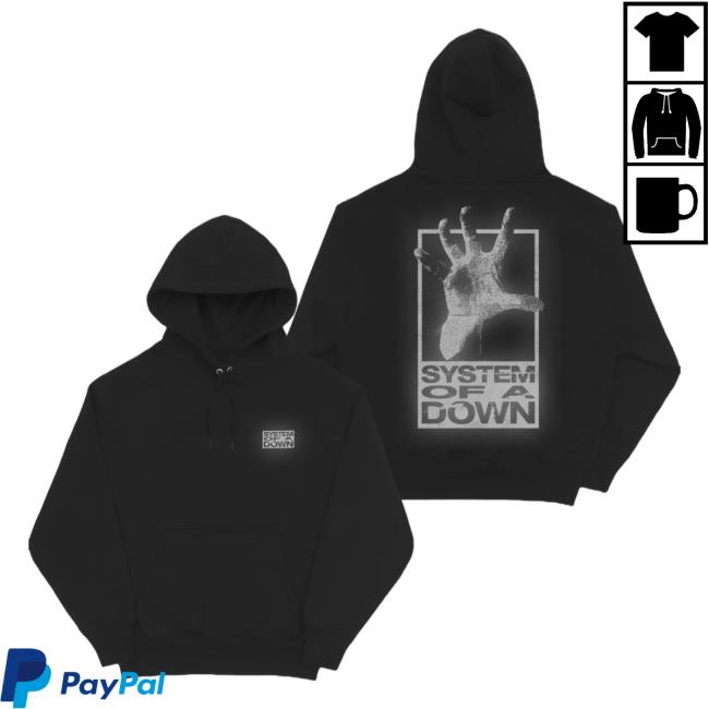 Official System Of A Down Clothing Merch Store Shop System Of A Down Self-Titled Outside The Box Reflective Crew neck SystemOfADown