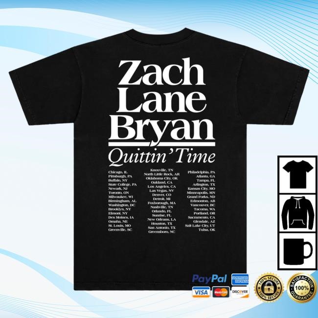 Official Zach Bryan Merch Store Shop ZB Spotlight Washed Black T Shirt Zach Bryan Concert Merch ZachBryan