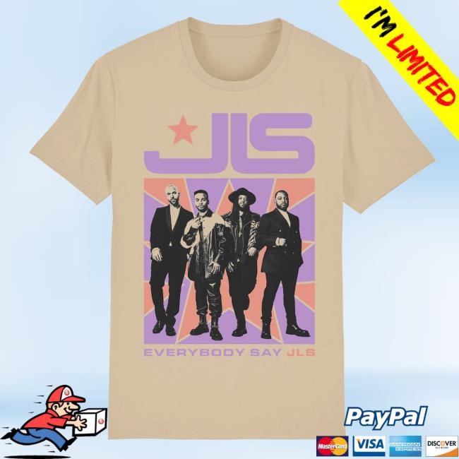 Everybody Say JLS Photo Star Tee – JLS Merch