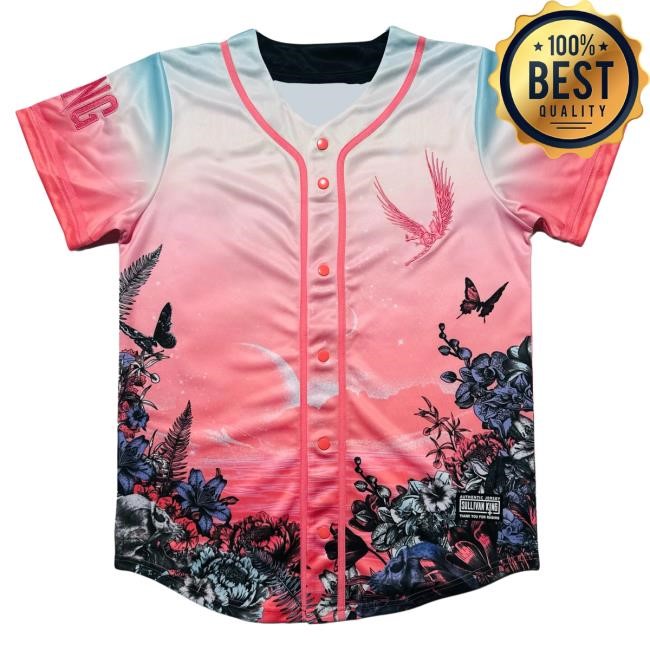 Official Sullivan King Merch Shop 2025 "Celestial Sunrise" BASSball Jersey Tees