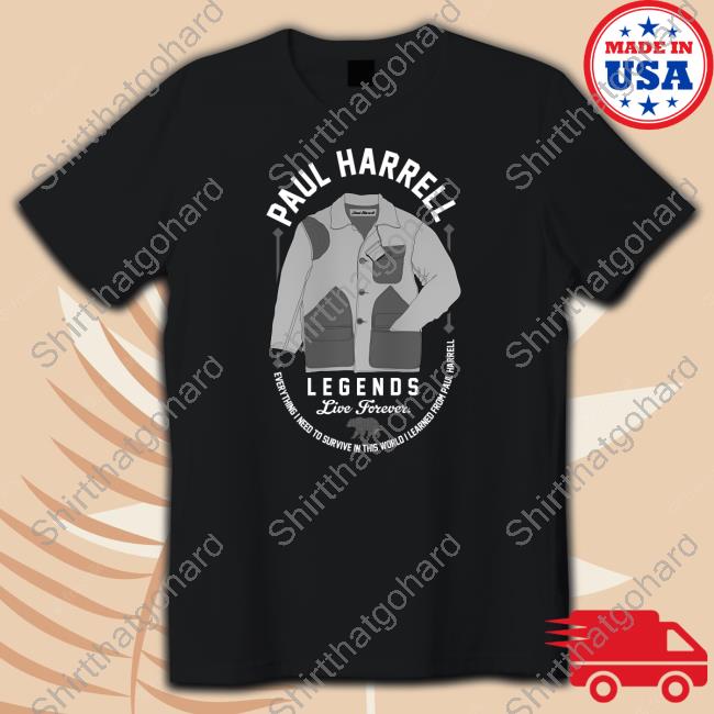 Tristar Trading Merch Paul Harrell Legends Live Forever Fundraiser Shirt