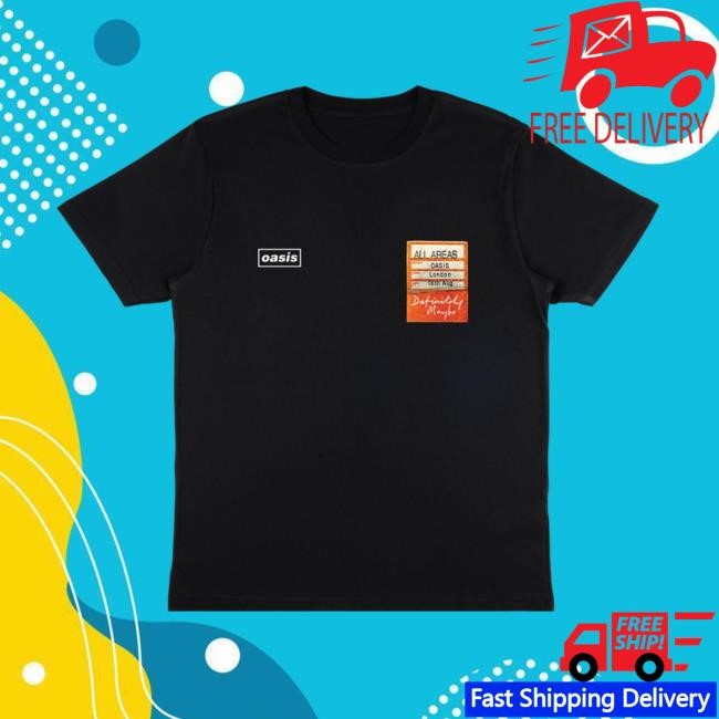 Oasis Merch Setlist New T-Shirt Oasis Shop
