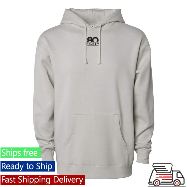 Official 80Eighty Ashen Heavyweight Hoodie 80 Eighty