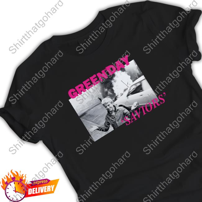 Official Green Day Merch Green Day Saviors T-Shirt