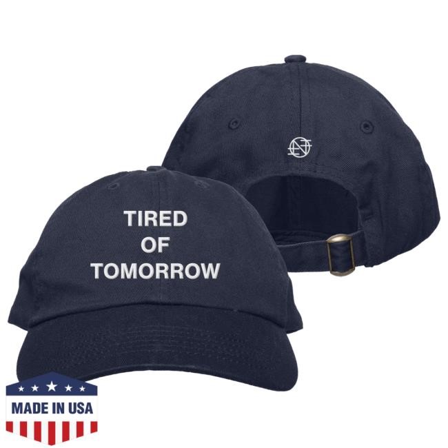 Nothing Band "Tired of Tomorrow" Embroidered Cap Nothing Merch