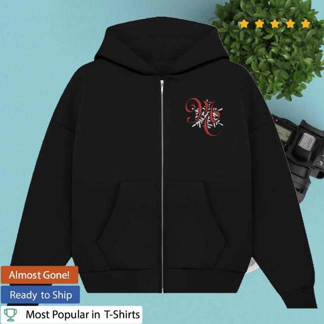 Mariah Carey Unisex-Adult Official Merry Christmas One & All Tour Zip Up Hoodies