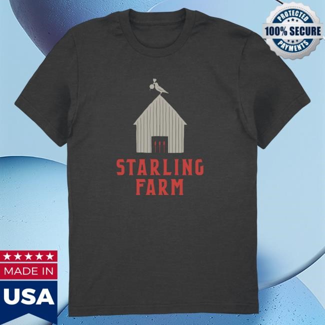Official Gregory Alan Isakov Merch Starling Farm Tees (Black)