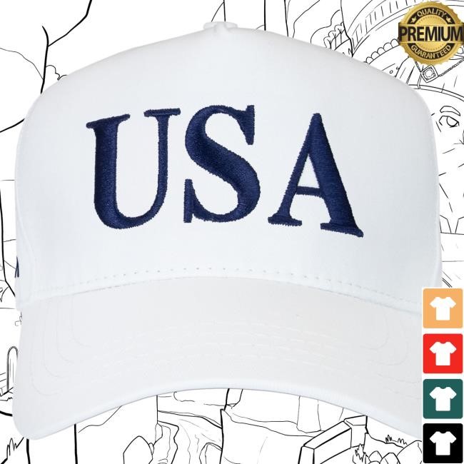 Official Donald Trump Merch Store USA 45-47 Hat White Official Donald Trump Merch Store USA 45-47 Hat White