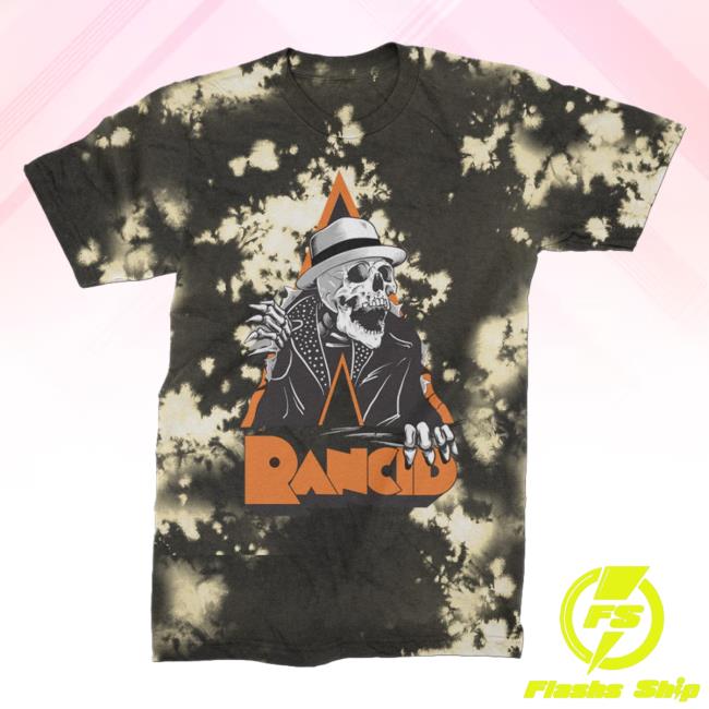 Official Rancid Merch Store Rancid Skele-Tim Breakout Tee (Tie Dye)