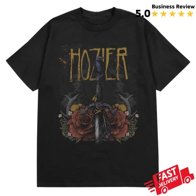 Official Hozier Merch Store Bristow September 16 & 17 Show T Shirt