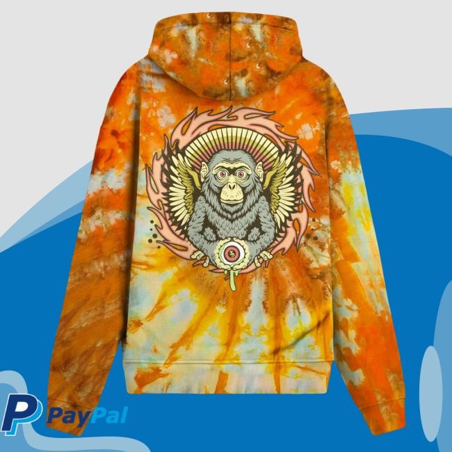 Official Zeds Dead Merch Zeds Dead - Oz - Tie Dye Pull Over Hoodie Zeds Dead Apparel Clothing Shop ZedsDead