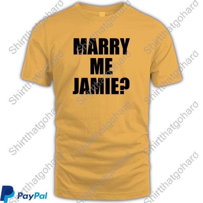Official Marry Me Jamie Tee Shirt