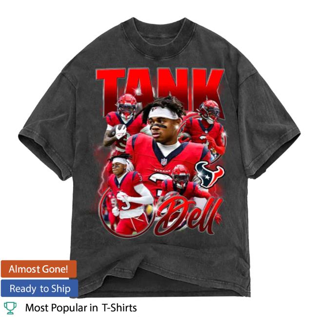 Official Tank Dell Battle Red T-Shirts
