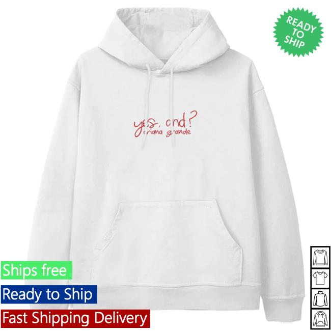 Official Ariana Grande Merch Store Ariana Grande yes, and? collage Crewneck Sweatshirt Ariana Grande Apparel Clothing Shop ArianaGrande