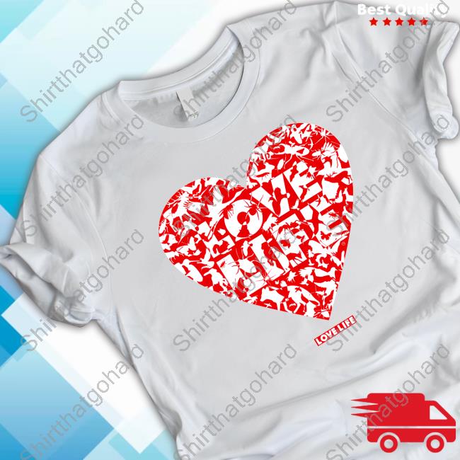 Chris Packham Official Store Love Life Relaxed Fit Top T-Shirts
