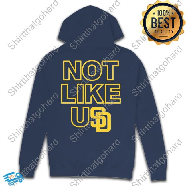 San Diego Padres Not Like U San Diego Padres Logo Tee