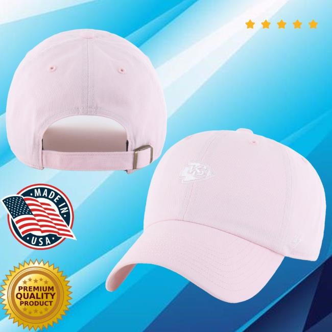 Kansas City Chiefs Gear Pink Base Runner Ballpark Summer Crowd Hat